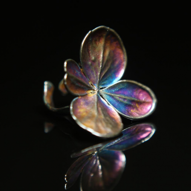 Fleur de Magique Silver Ring, Hydrangea, фото 2